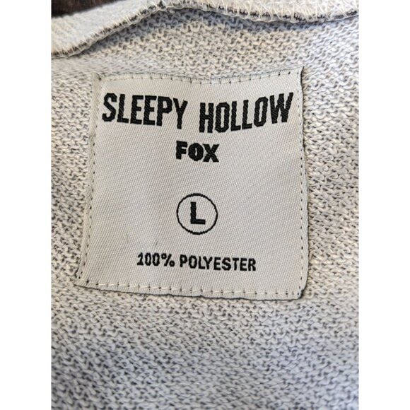 Sleepy Hollow Promo Zip Up Hoodie Headless Horseman Costume Fox Size Large - Picture 10 of 10